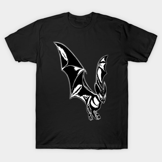 Bat Attack! T-Shirt by RadRecorder